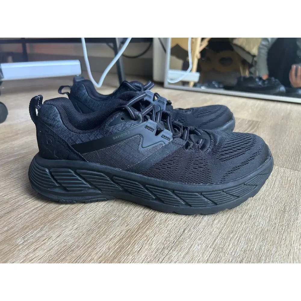 Hoka One One Gaviota 2 stability running shoes Black/Dark Shadow active Gorpcore